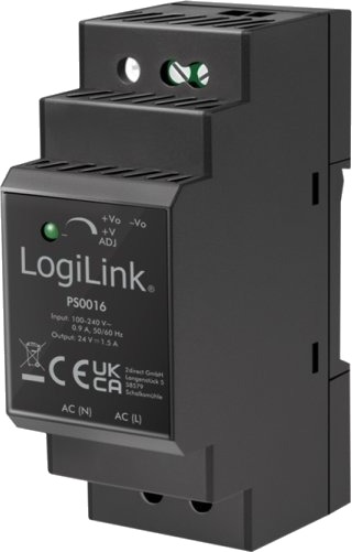 Logilink Din Rail Power Supply 36 W 24 V