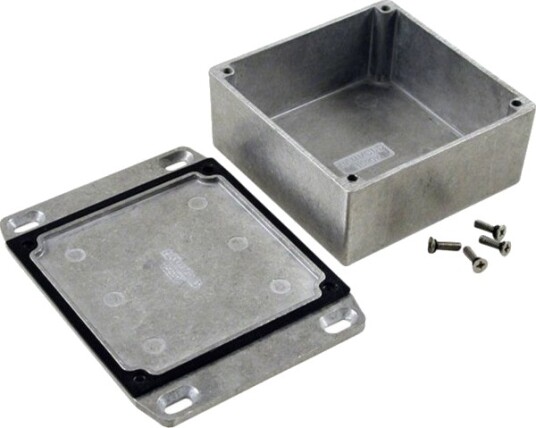 Hammond Electronics 1590Wyfl Universalkapsling 92 X 92 X 42 Aluminium Natur 1 Stk
