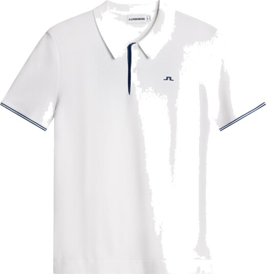 J. Lindeberg Matheo Knit Golf Polo White S