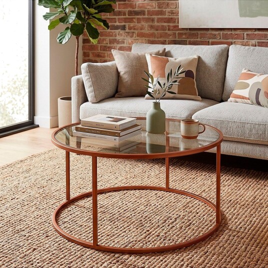 Hanah Home   Salongbord Celuna   Orange
