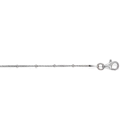 Pan Jewelry Panser kjede i 925 sølv med kuler 50 cm