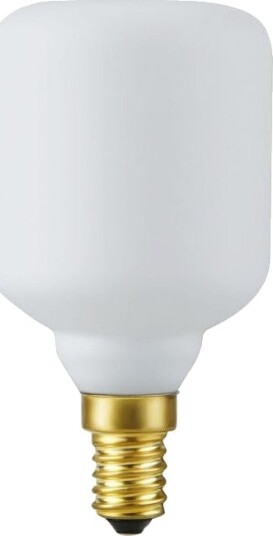 Spl E14 4W dimbar LED sylinderpære   9,5cm 2500K matthvit Fila Cylinder   Dimbar : Dimbar Kulør : Ekstra varm
