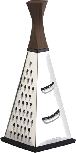 Legnoart Twist multirivjern 4 sider 31 cm mørk asketre