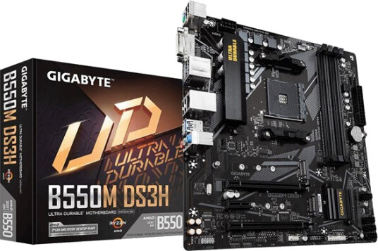 GIGABYTE B550M DS3H - AMD B550 - AMD AM4 socket - DDR4 RAM - Micro-ATX