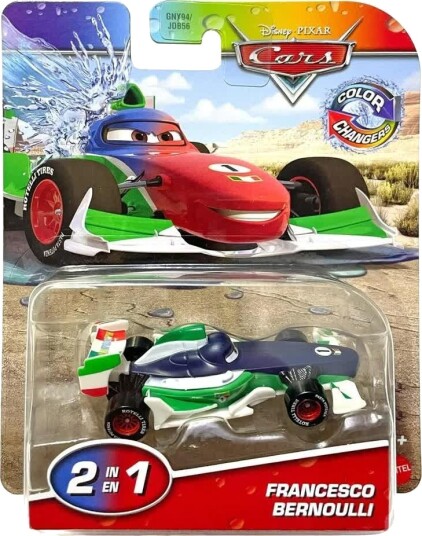 Disney Pixar Cars Fargeendrende Lekebil Francesco Bernoulli Disney Pixar Cars Fargeendrende Lekebil Francesco Bernoulli