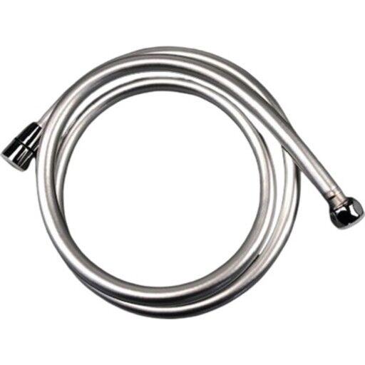 Csslr Plus antibakteriel krom bruseslange i længde 1500 mm med 1/2 omløber og 1/2 konus - Silverflex design og anti twist funktion