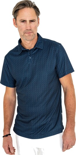 Func Factory Printed Golf pologenser herre Golfclub (877) X Large