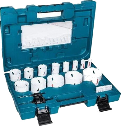 Makita Hullsagsett 16 Deler for Tre, Plast, Aluminium og Stål