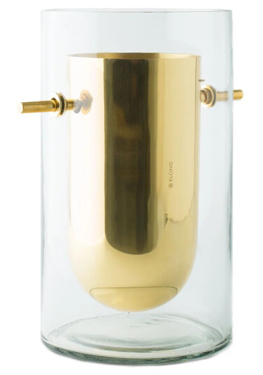 Klong Alba sylinder vase Messing Klong Alba sylinder vase Messing