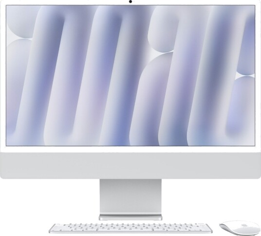 Apple iMac 24" M4 10/10/256 sølv Apple iMac 24" M4 10/10/256 sølv