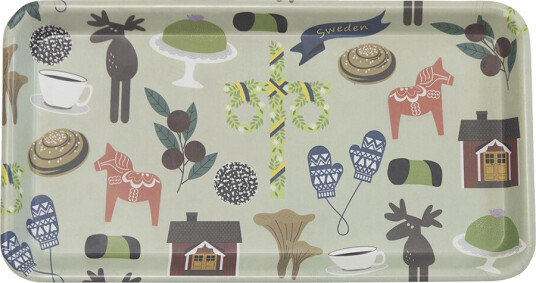 Pluto Design Brett like a swede rektangulær 30x16x2 cm multi