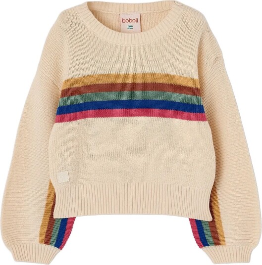 Boboli Knitwear Pullover For Girl Bci Cream 86 Boboli Knitwear Pullover For Girl Bci Cream 86