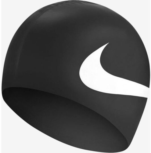 Badehette Nike Os Big Swoosh Svart Ness8163-001 Badehette Nike Os Big Swoosh Svart Ness8163-001