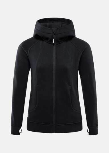 Huski Wear W Mountain Hoody Black M Hoodies