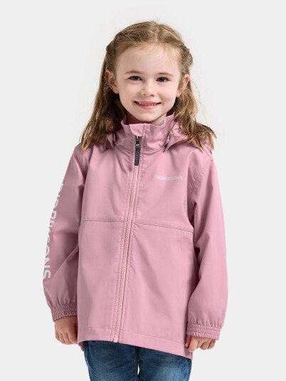 Didriksons Hallon Kids Jkt Pink 110 Didriksons Hallon Kids Jkt Pink 110