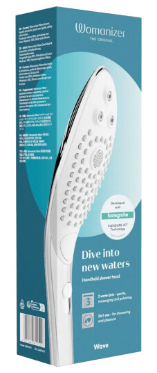 Womanizer Wave dusjhode krom