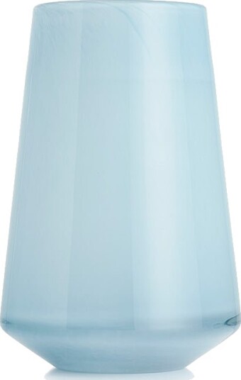 Hadeland Glassverk Dugg Vase 20cm Lys Blå