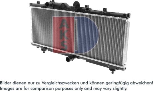 AKS DASIS 080570N Radiator motorkjøling