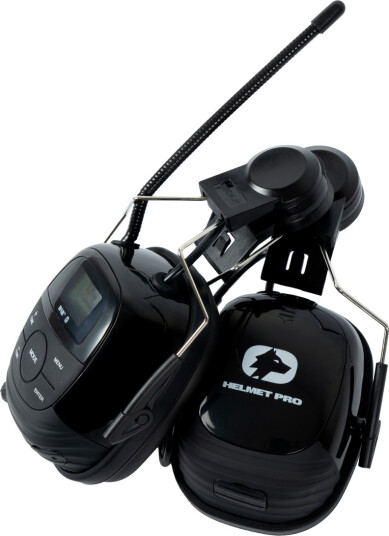 WOLF Helmet Pro – Hørselvern For Hjelm DAB+ FM Bluetooth Boommikrofon WOLF Helmet Pro – Hørselvern For Hjelm DAB+ FM Bluetooth Boommikrofon
