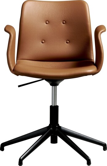 Sibast Furniture Bent Hansen Primum 5 stjerners Svingstol med Sving Sort/ Zenso 3 223