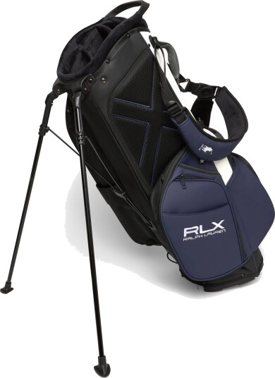 Ralph Lauren Golf Embroidered Logo Golf Stand Bag - Navy - ONE SIZE Ralph Lauren Golf Embroidered Logo Golf Stand Bag - Navy - ONE SIZE