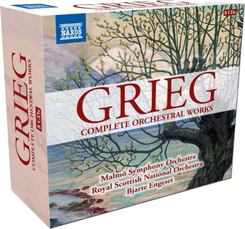 Malmö Symphony Orchestra, Bjarte Engeset, Diverse Klassisk Grie Complete Orchestral Works CD