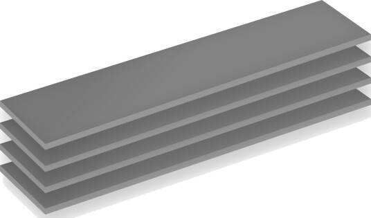 Arctic TP-4 Thermal Pad 120x20x1.0mm 4-Pack ACTPD00066A Arctic TP-4 Thermal Pad 120x20x1.0mm 4-Pack ACTPD00066A