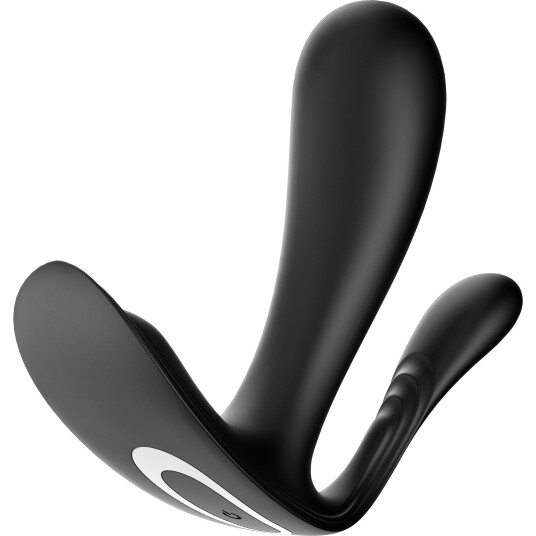 Satisfyer Top Secret+ Connect App App-kontrollert vibrerende G-punkt og Analstimulator   - Svart