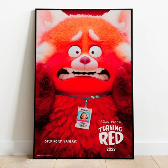 Turning Red Plakat - 91,5 x 61 cm