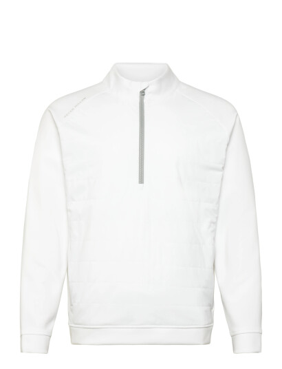 Peter Millar Weld Hybrid Half Zip White L Peter Millar Weld Hybrid Half Zip White L