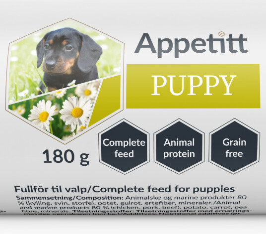 Appetitt Pølse Puppy 180G