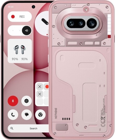 Nothing Phone 4a 12GB/256GB Rosa med 50 MP Kamera