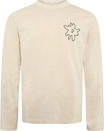 Pica Pica Edelweiss Chest Flower Ls   Cream   XL