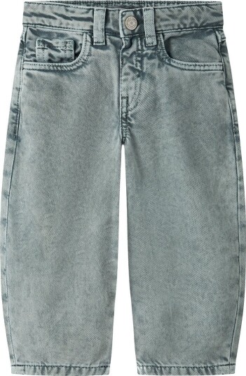 Name It Jeans - NmmBen - Barrel - Sølv Pine - Name It - 2 år (92) - Jeans Grå Grønn