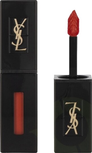 Yves Saint Laurent YSL Rouge Pur Couture Vernis A Levres Vinyl Creamy Lip Gloss 5.5 ml #416 Psychedelic Chili