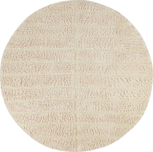 Rundt teppe Ikara Natural Cotton Shaggy krem Størrelse: Ø 240 cm Rundt teppe Ikara Natural Cotton Shaggy krem Størrelse: Ø 240 cm