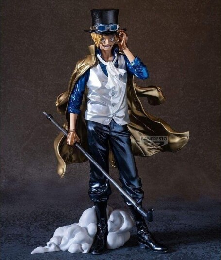 Northix Sabo Figur 30cm Metallisk samleobjekt Action Toy