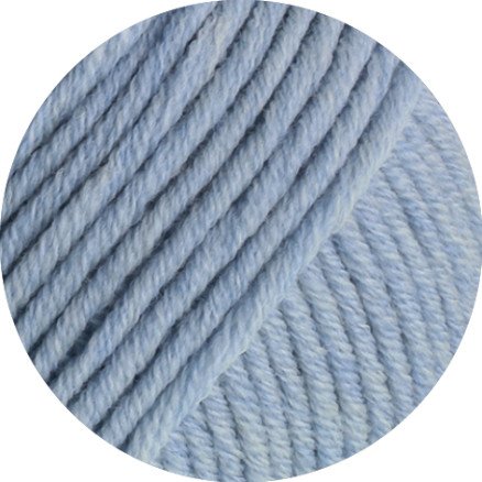 Lana Grossa Cool Wool Superbig Melange Garn 206 Lyseblå Melange Lana Grossa Cool Wool Superbig Melange Garn 206 Lyseblå Melange