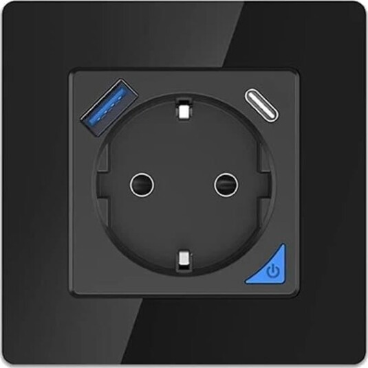 Extralink Smart Life Pro Strømpakke - 230v, Usb-a, Usb-c, Wifi - Svart Extralink Smart Life Pro Strømpakke - 230v, Usb-a, Usb-c, Wifi - Svart