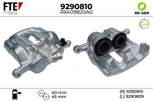 FTE 9290810 Bremsecaliper FTE 9290810 Bremsecaliper