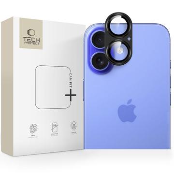 Tech Protect iPhone 17 Camfull Fit+ kameralinsebeskytter Svart