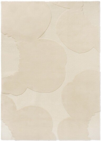 Marimekko Iso Unikko ullteppe Natural White 140x200 cm