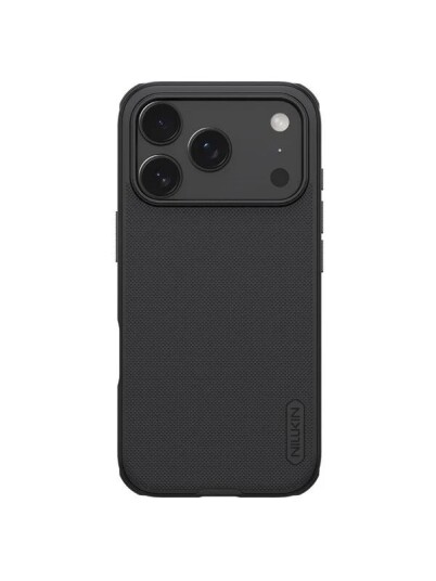 Nillkin Super Frosted Shield Pro Magnetic Case Compatible with MagSafe for iPhone 17 Pro Black