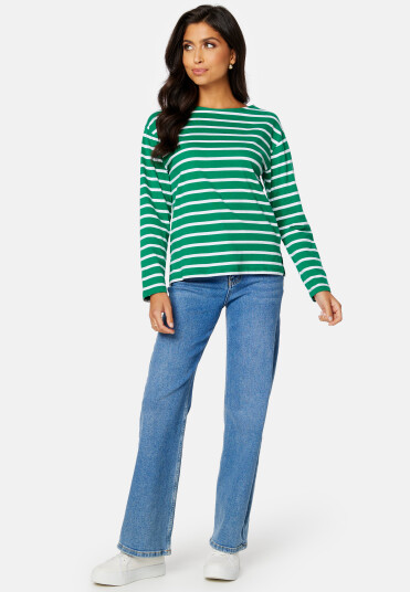 Happy Holly Yulia striped top White / Striped 36/38