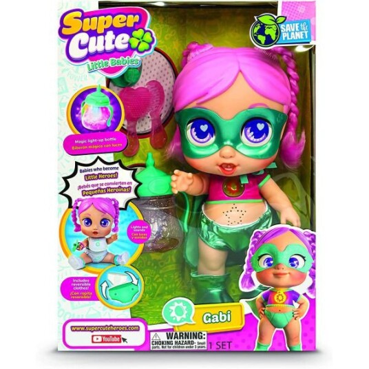 Rocco Giocattoli Super Cute Gabi Dukke â 24Ã33Ã13cm 3+år