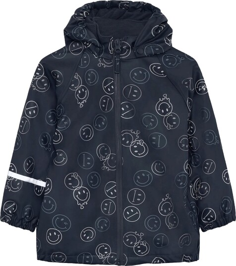 CeLaVi Rain Jacket W. Fleece Navy 80 CeLaVi Rain Jacket W. Fleece Navy 80