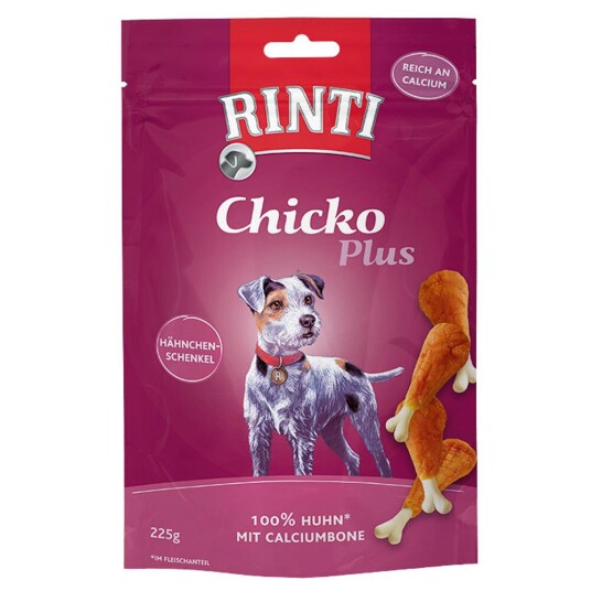 Rinti Extra Chicko Plus Kyllinglår Med Kalsium 225 G