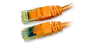 LinkIT U/UTP Patch Cat.6 orange  1 m LSZH AWG 24 Snagless