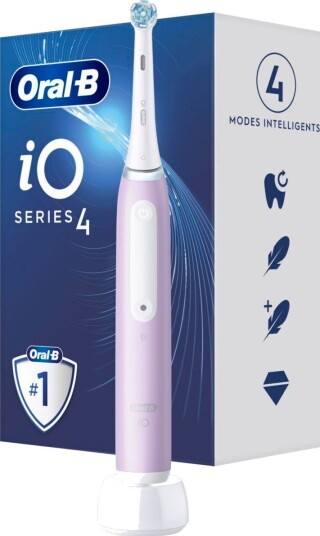 Oral-B iO 4 Elektrisk Tannbørste - Blush Pink