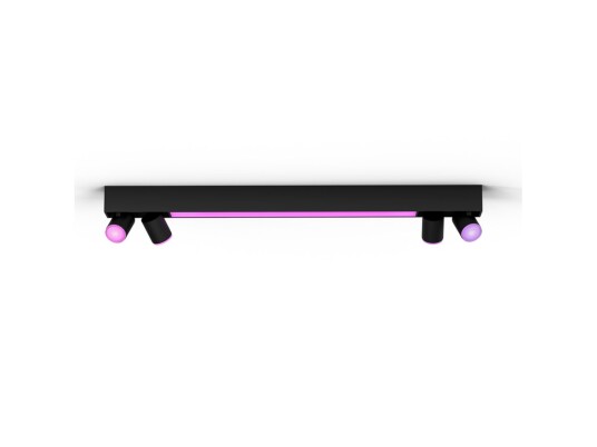 Philips Hue Centris taklampe med 4 spotlys sort